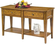 Lake House Sofa Table, 48" x 18" x 29", Medium Brown