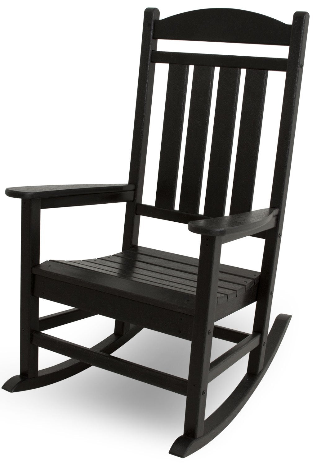 R100BL Presidential Rocking Chair, Black