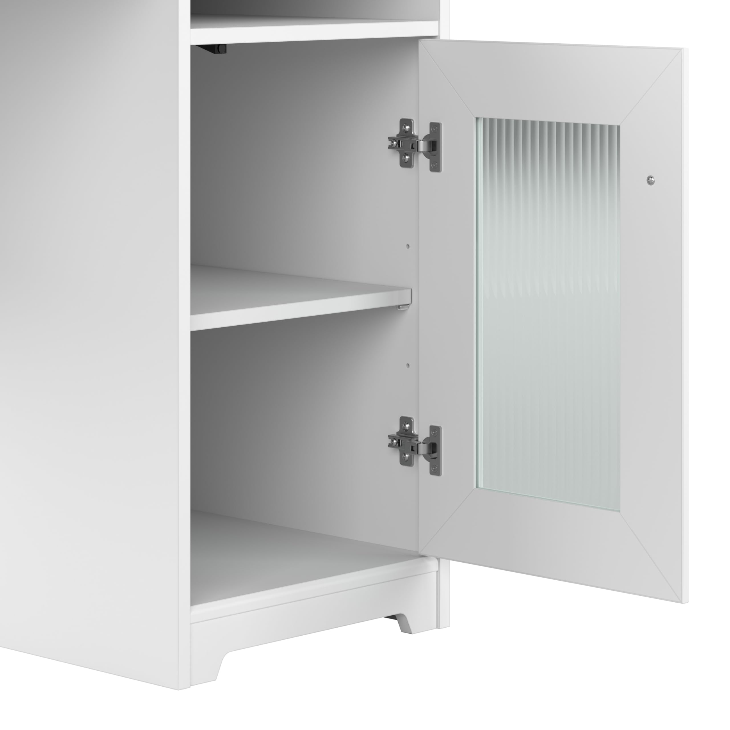 Double Cubicle Desk with Privacy Panels – 2 Person L Shaped Workstation