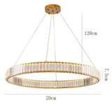 Dining Room Villa Designer Chandelier,Led Light Golden Modern Living Room Crystal