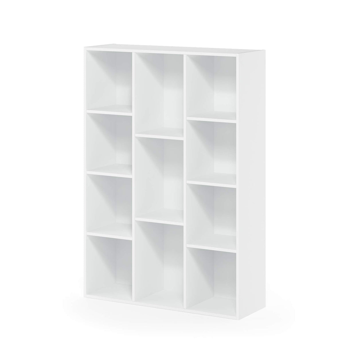 Luder Bookcase / Book / Storage , 11-Cube, White