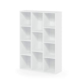Luder Bookcase / Book / Storage , 11-Cube, White
