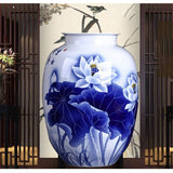 Vases Ceramic Ornaments Large Home Living Room Flower Decoration Bottle