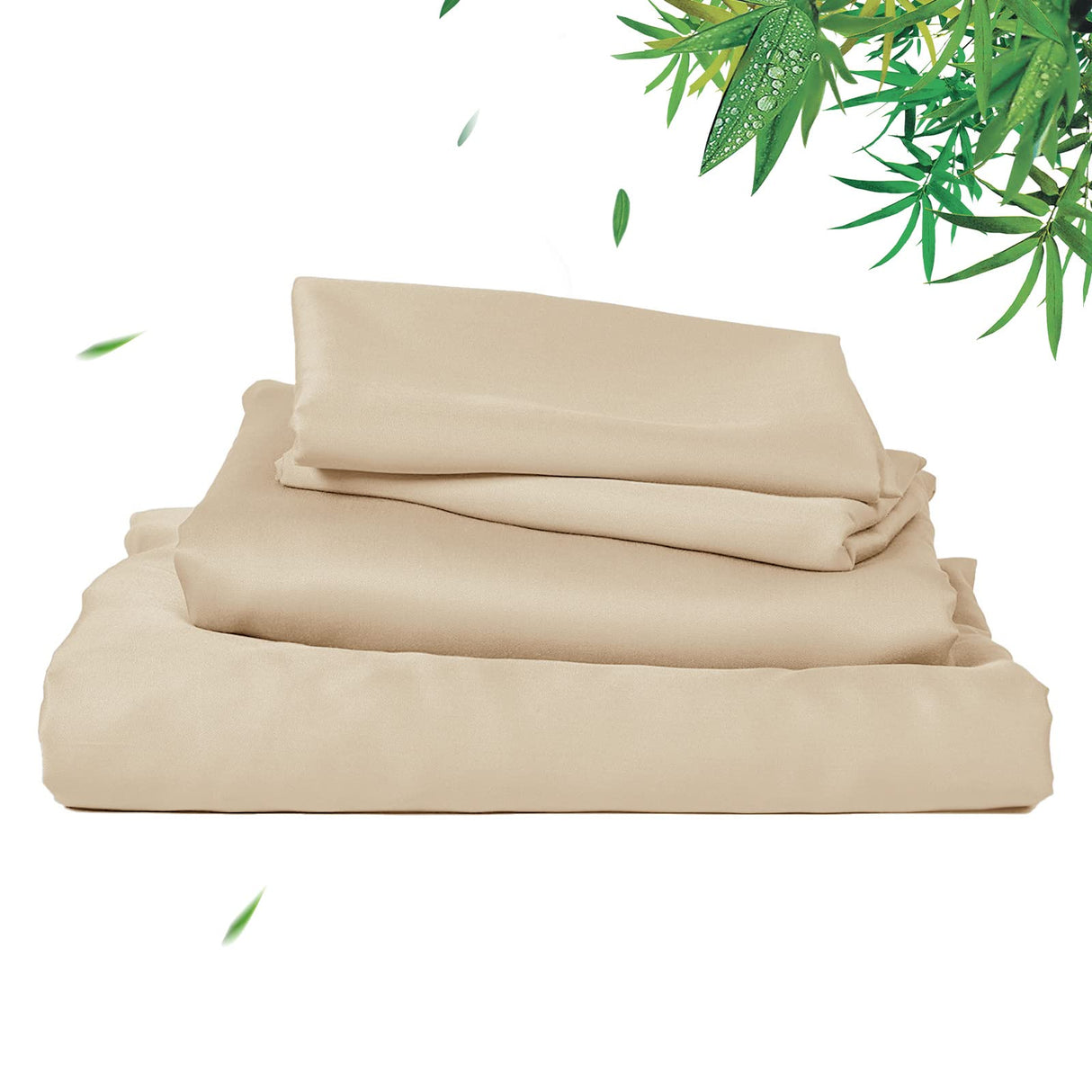 100% Rayon Derived from Bamboo Cooling Sheets Set
