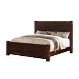 Danner 6 Piece King Bedroom Set in Chestnut