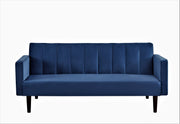 Container Furniture Direct Regal Modern Convertible Full Out Futon Sofa Compact Channel