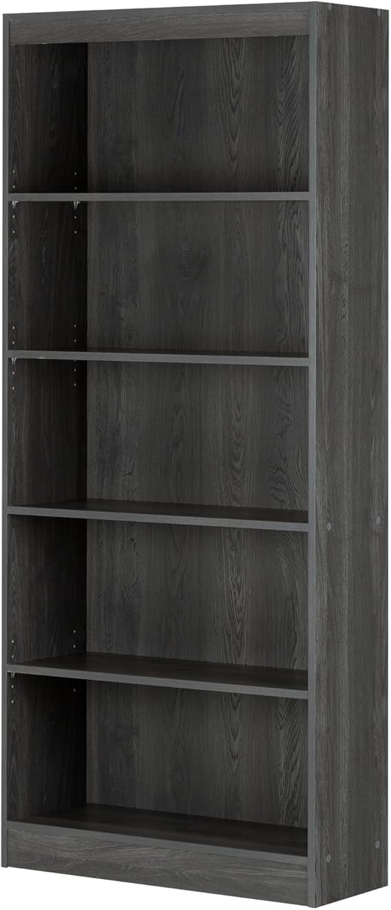 South Shore Axess 5-Shelf Bookcase - Royal Cherry