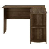 7721, Home Office, Storage, 48", Work, Laptop, Laminate, Brown, Contemporary