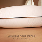 Luxury Hungarian Goose Down Pillows - Soft Down Pillow for Sleeping - 750 Fill Power