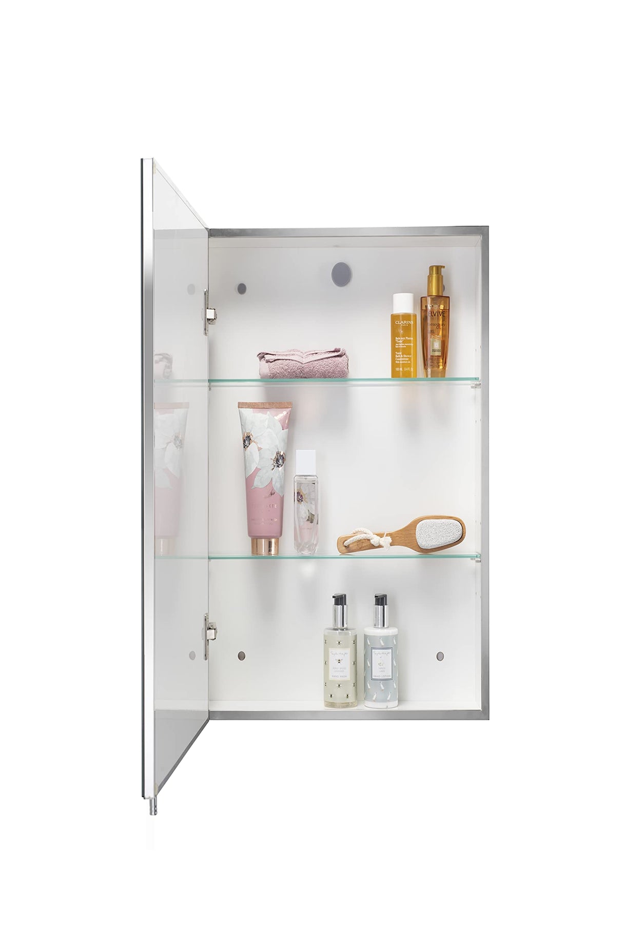 Finchley Single Door, Surface Mount Flexi-Fix Easy Hanging System Medicine Cabinet