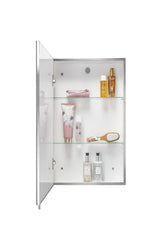 Finchley Single Door, Surface Mount Flexi-Fix Easy Hanging System Medicine Cabinet