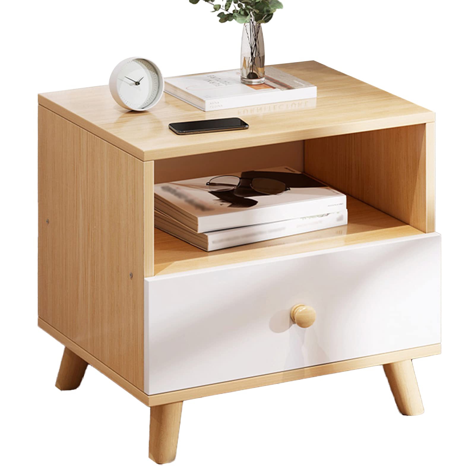 Bedside Table Bedroom Storage Cabinet