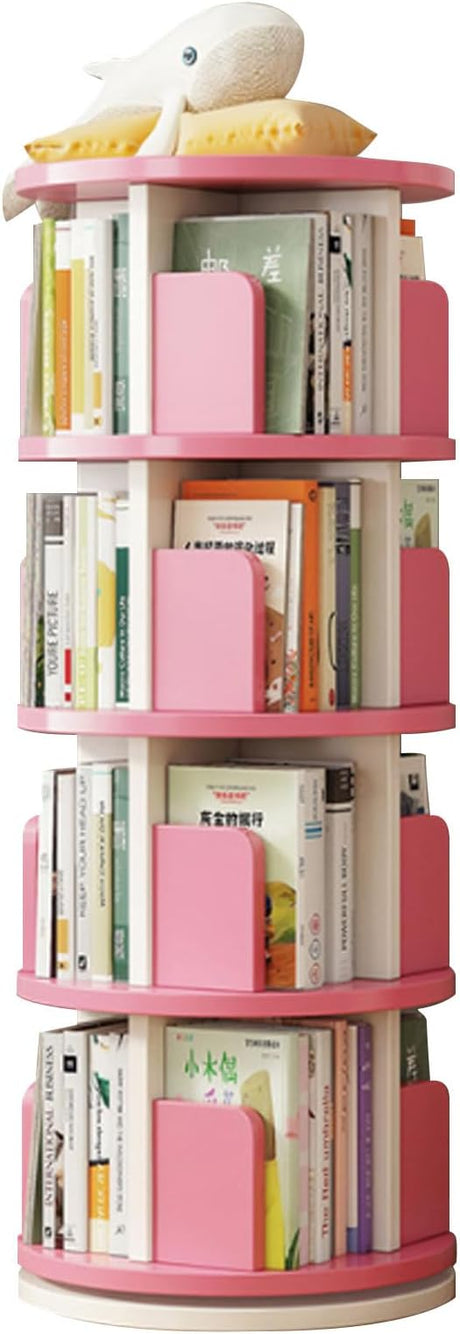 Rotating Bookshelf, Rotating Bookshelf Tower, 360 Rotating Bookshelf, Suitable for Small