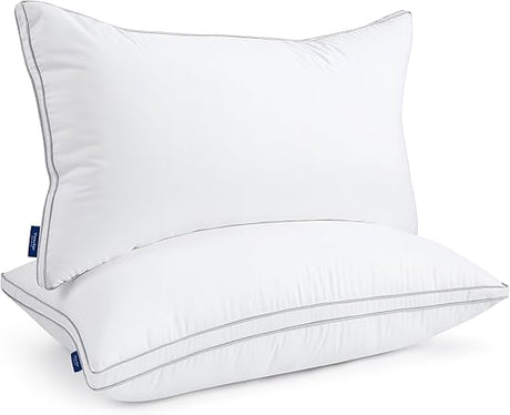 Pillows Standard Size Set of 2, Standard Pillows 2 Pack for Sleeping