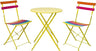 MSY114A Rainbow Metal Bistro Set w Two