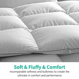 Lightweight All-Season Feathers Down Comforter Full/Queen Duvet Insert