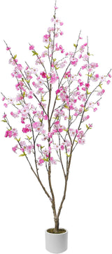 Artificial Mahonia Fortunei Tree, Luabue 6FT Tall Fake Plant Fake Tree Faux Plants Indoor