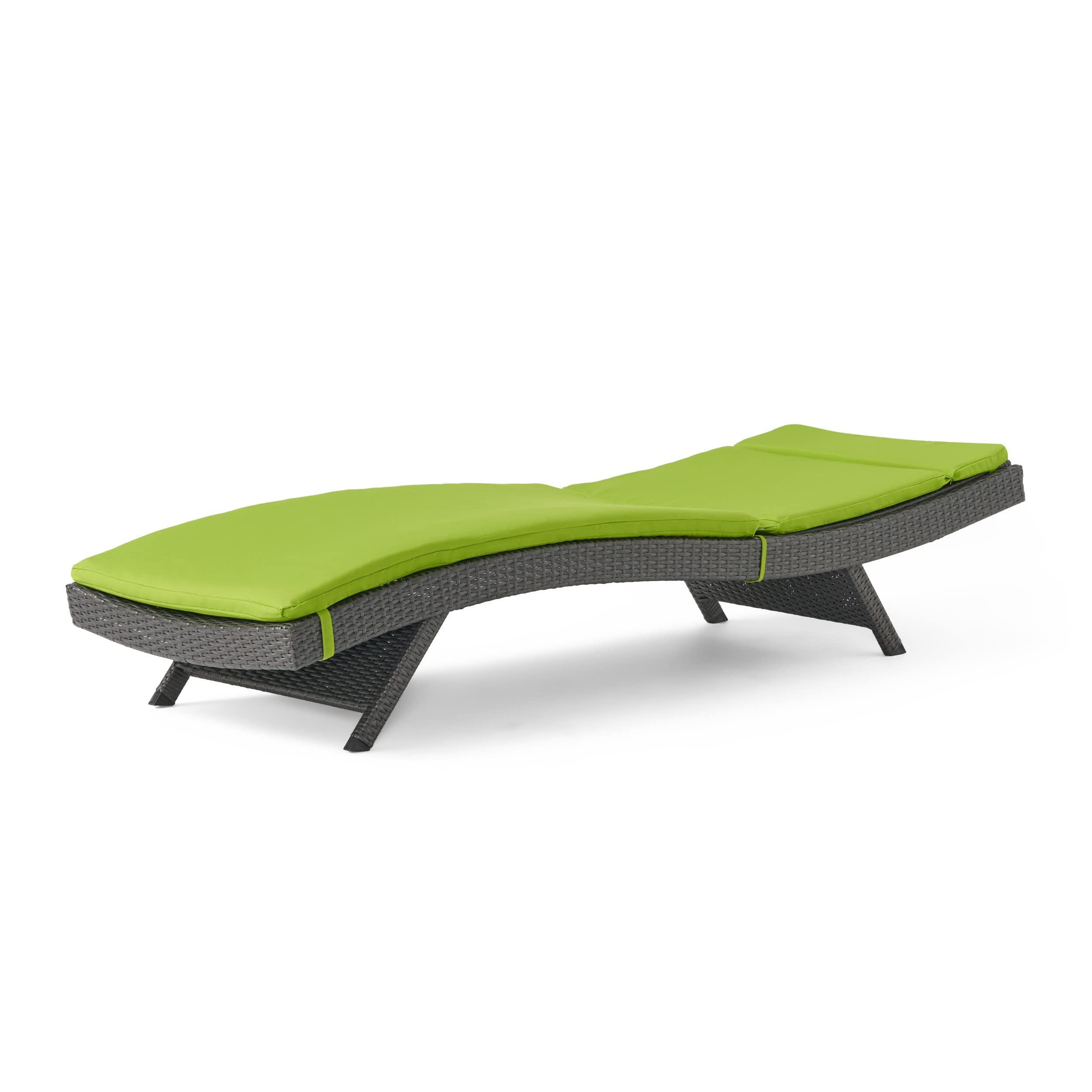 Salem Outdoor Wicker Adjustable Chaise Lounges with Cushions