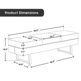 Waiting Room Chairs, Heavy Duty Office Guest Reception Bench