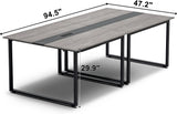 8FT Rectangular Conference Room Table, Meeting Seminar Table, boardroom Table