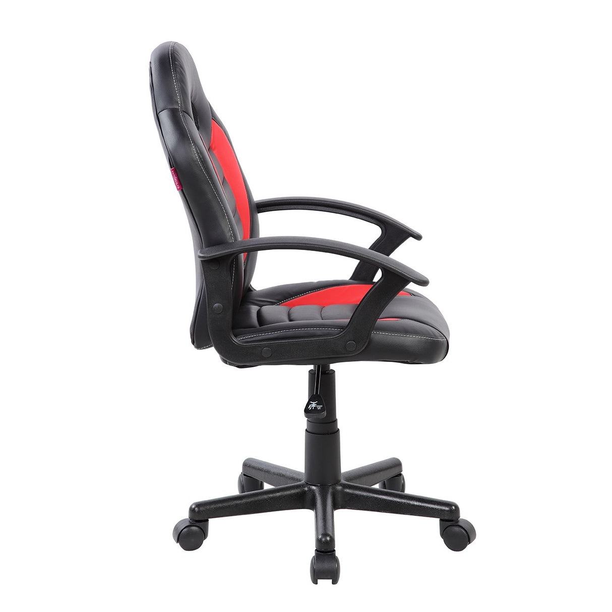 Kids Gaming and Student Racer Chair with Wheels - Red