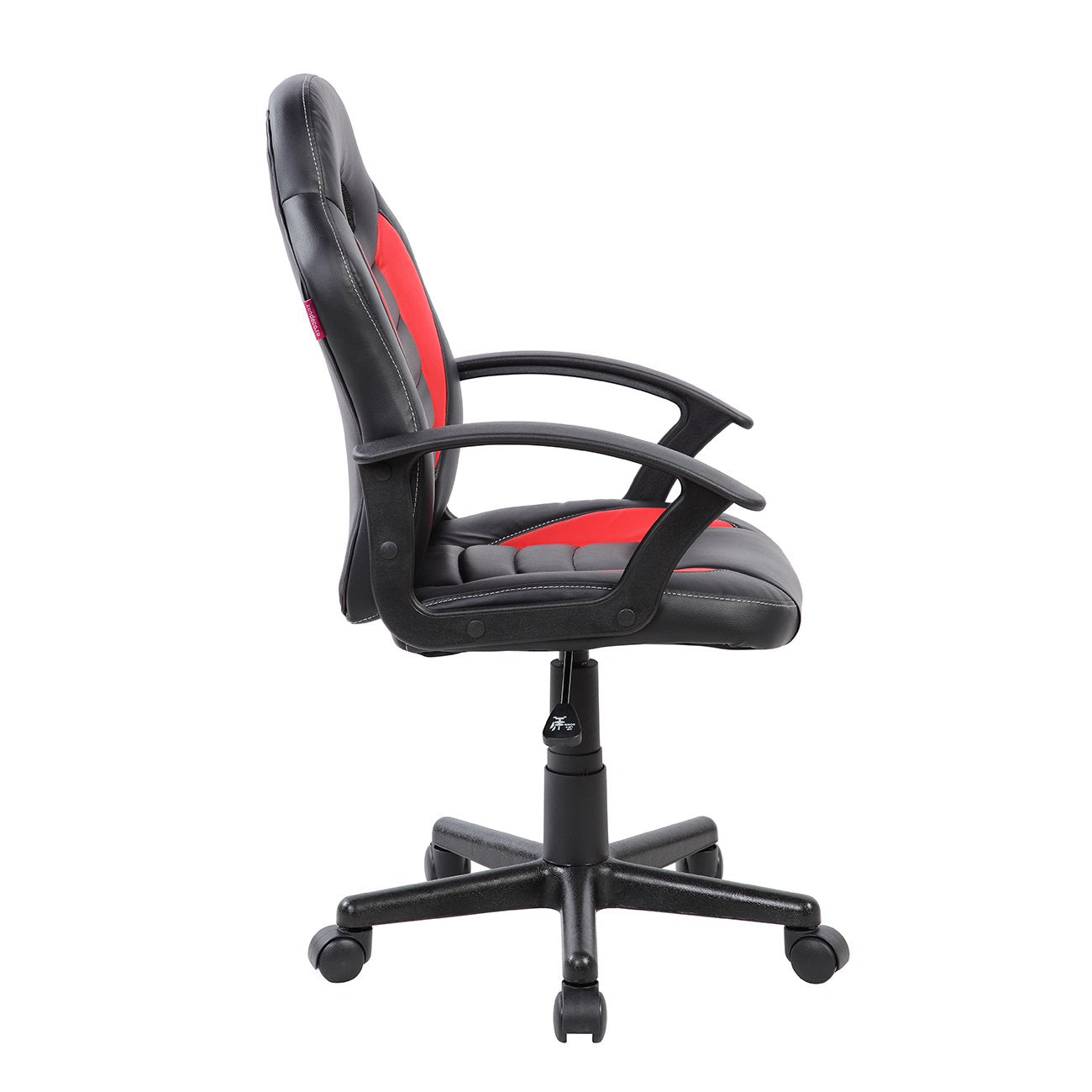 Kids Gaming and Student Racer Chair with Wheels - Red