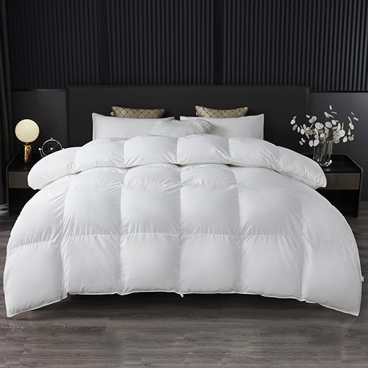 Down Alternative Comforter King Size, Winter Warm Duvet Insert Fluffy Bed