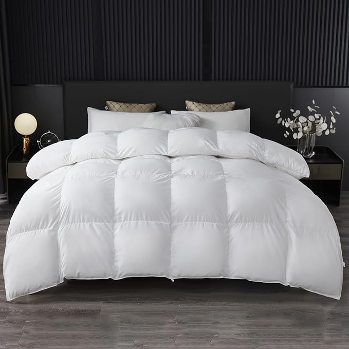 Down Alternative Comforter Queen Size, Winter Warm Duvet Insert Fluffy Bed Comforter