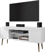 Mid Century Modern TV Stand for Televisions up to 60 Inches, Living Room Entertainment