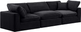 189Black-S119 Comfy Collection Modern | Contemporary Upholstered Modular Sofa