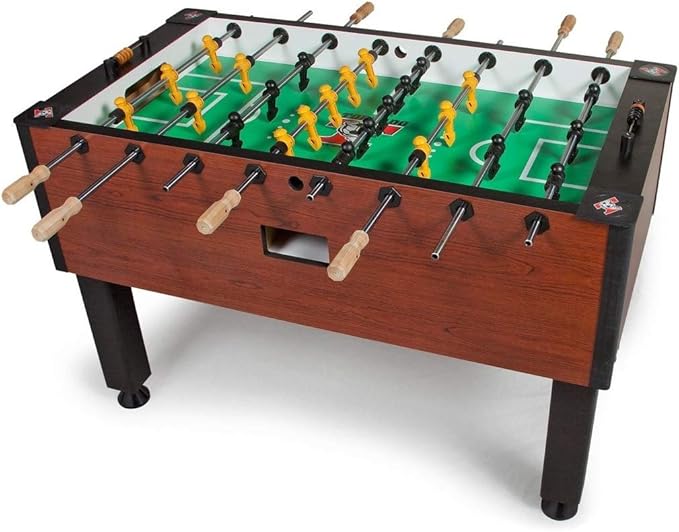 Classic Foosball Table - Commercial Tournament Quality Table Soccer Game for The Home