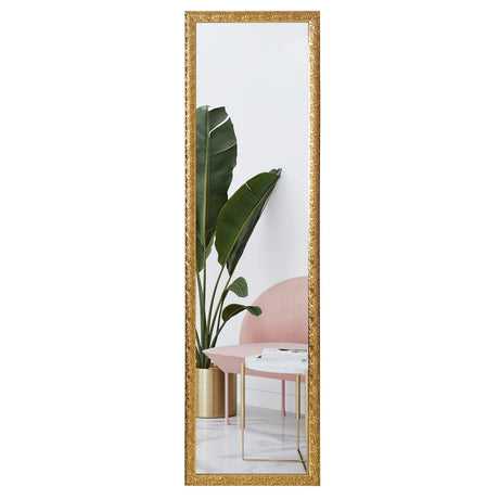 Door Mirror Full Length, 50" x14" Over The Door Full Body Wall Mirror