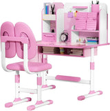 Functional Desk and Chair Set, Study Desk for Children with Chair, Kids Desk and Chair Set,