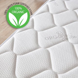 10 Inch Hybrid Full Size Mattress, Pocketed Coil Springs & High Density Cold Foam