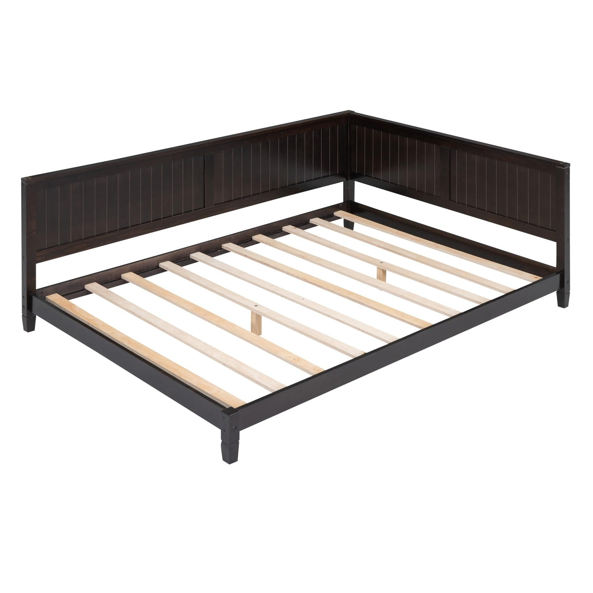 Full Size Daybed/Sofa Bed, Wood Backrest