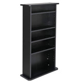 5 Tier DVD cd Storage DVD Shelf Adjustable Bookshelf Bookcase Media Storage