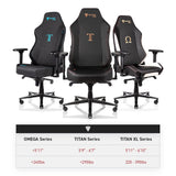 Omega 2020 Gaming Chair - Ergonomic Reclining Office Chair with Lumbar Support