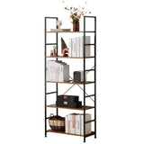 5 Tiers Bookshelf, Classical Modern Book Shelf, Tall Display Shelves in Living Room/Home