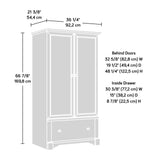 Palladia Armoire, Select Cherry finish