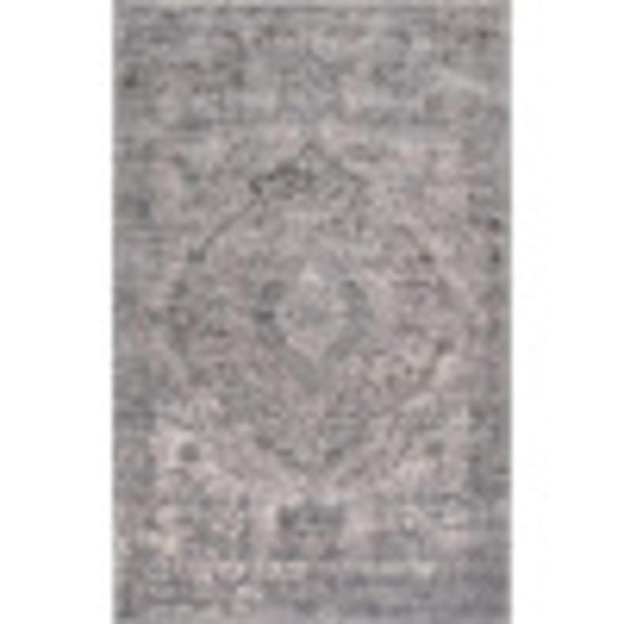 Portland Collection Area Rug - Astoria (5' 3" x 8' Rectangle, Gray/ Ivory)