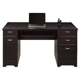 Magellan 59"W Manager's Computer Desk, Espresso