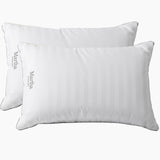 Hotel Collection Meidum Soft Feather Down Pillows 100% Cotton 500 Thread