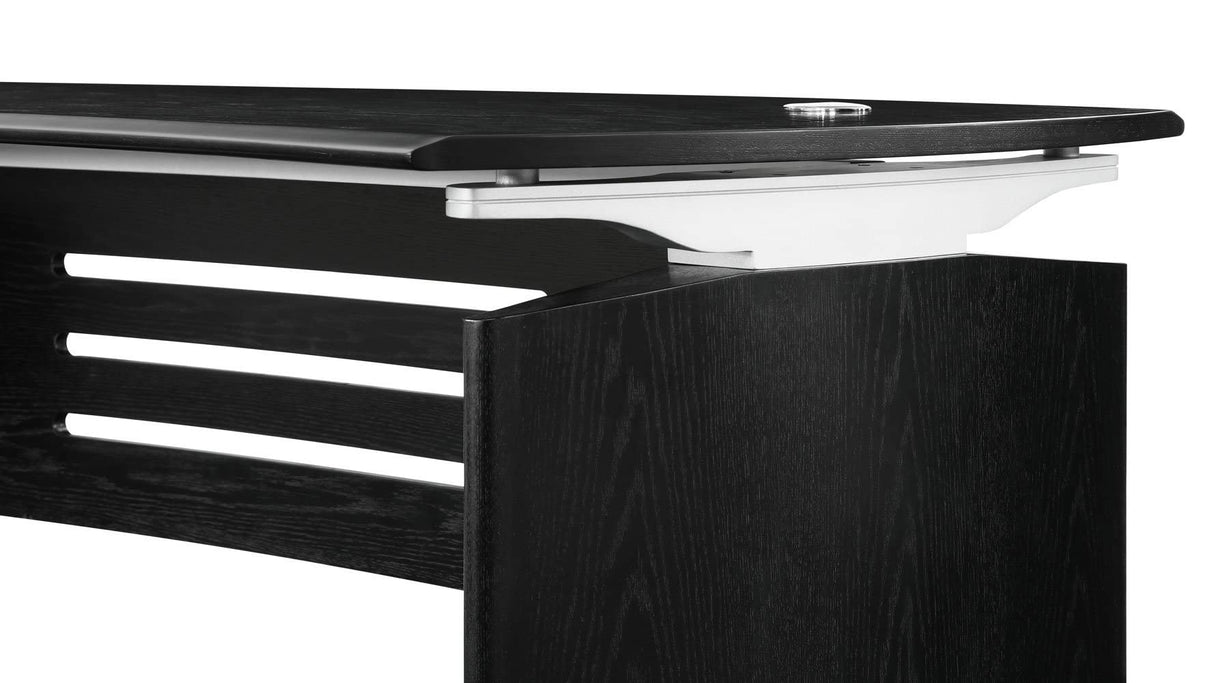 Harrison Black Oak Executive Desk