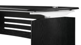 Harrison Black Oak Executive Desk