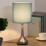 Table Modern Bedside Desk Lamp Set of 2, Small Nightstand Lamps for Bedroom,