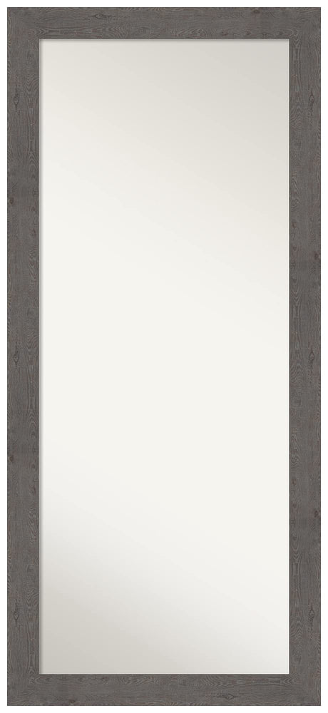 Wall Mirror Full Length Mirror (65.5 x 29.5 in.) Full Body Mirror, Rustic Plank Grey Floor Mirror