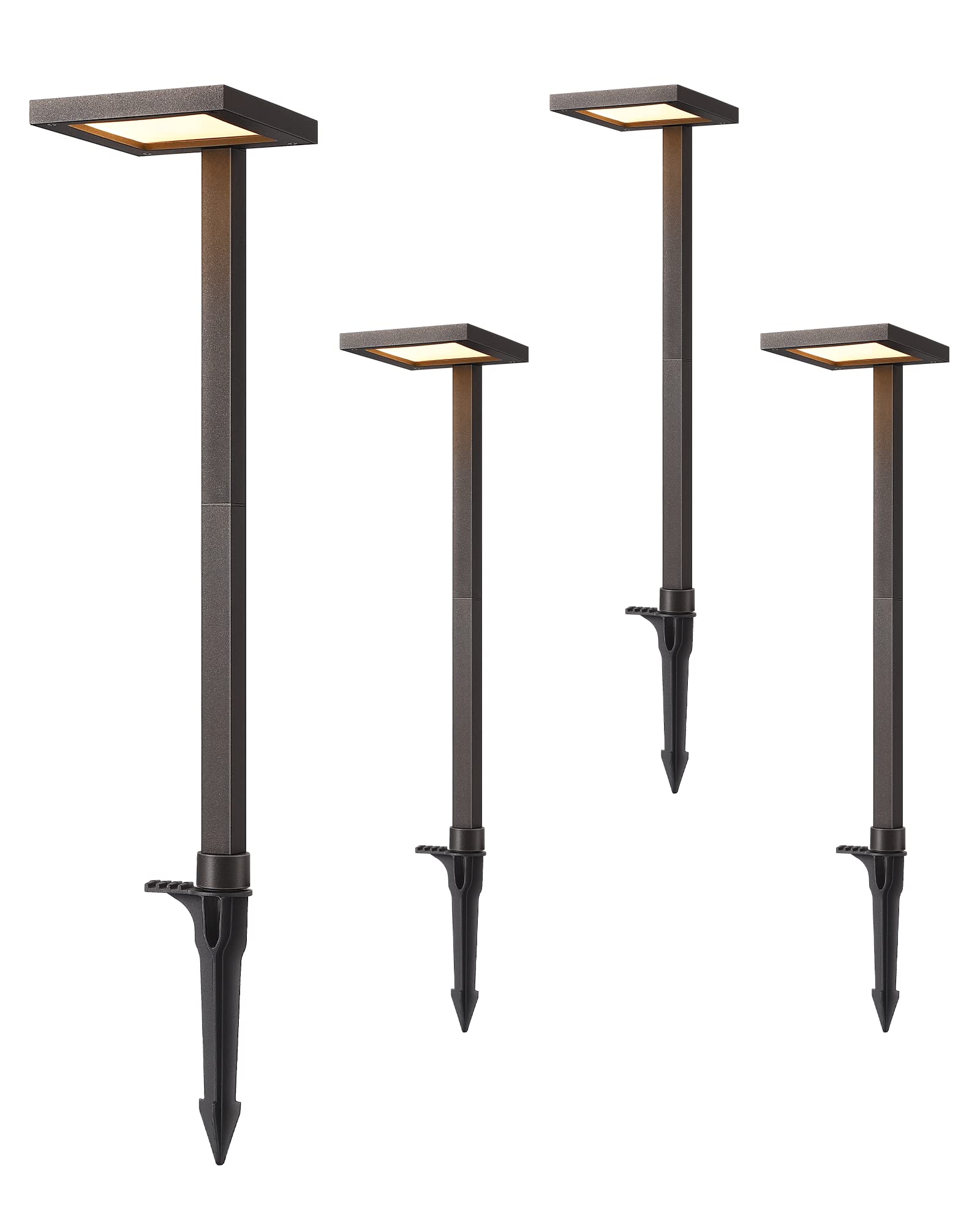 Voltage Landscape Lighting, 5.6W 151LM 3000K 50,000 Hrs Waterproof LED Pathway