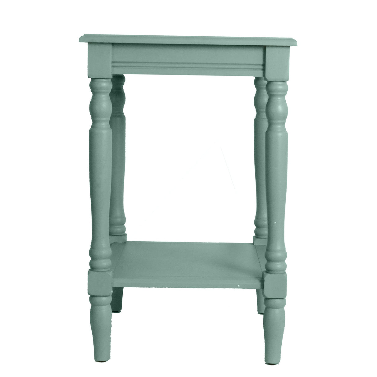 Storage-(24" x 19.5" x 15.75") Simplify End Table, 24 x 19.5 x 15.75, Blue Gray