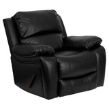 Kyle Black LeatherSoft Rocker Recliner