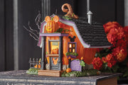 Disney Village Halloween Pumpkintown Mickey Mouse Carving Studio Lit Building